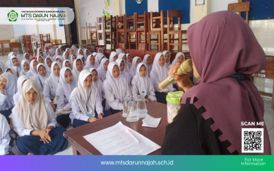 Jelang ASAT, MTs Darun Najah Sosialisasikan Tata Tertib Ujian kepada Siswa