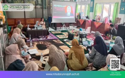 MTs Darun Najah Gelar Rapat Bulanan, Dari Evaluasi Diri hingga Persiapan Reakreditasi